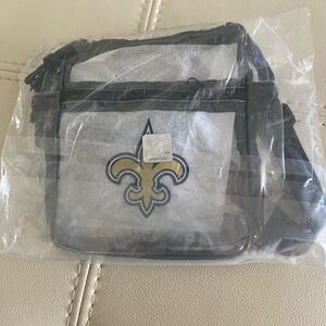 New Orleans Saints stadium approved clear crossbody